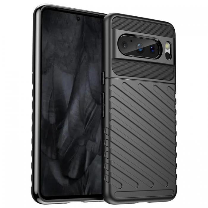 A-One Brand - Google Pixel 8 Mobilskal Thunder Twill - Svart