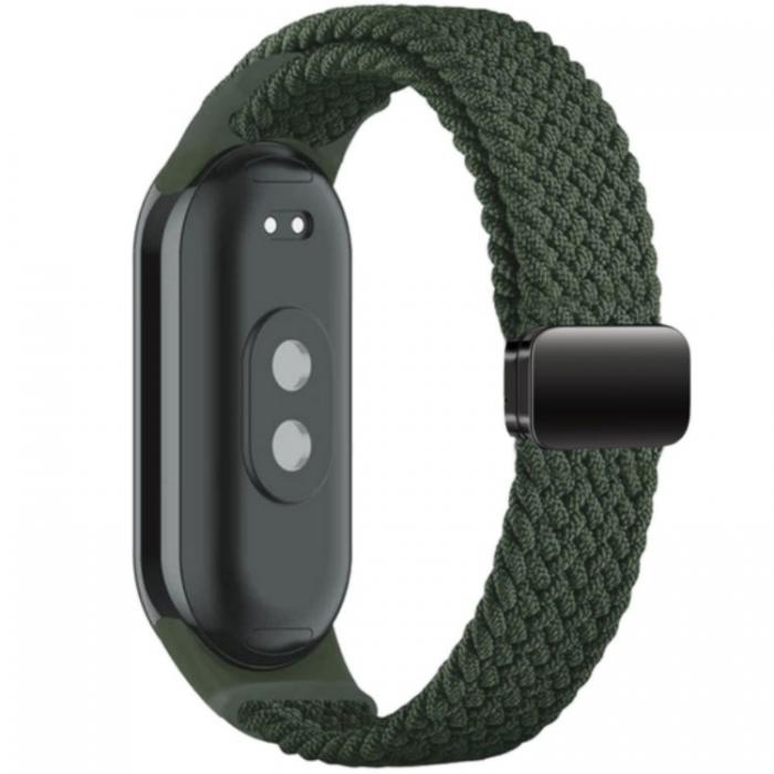 Tech-Protect - Tech-Protect Xiaomi Smart Band 8/9/NFC Armband NylonMag - Grn