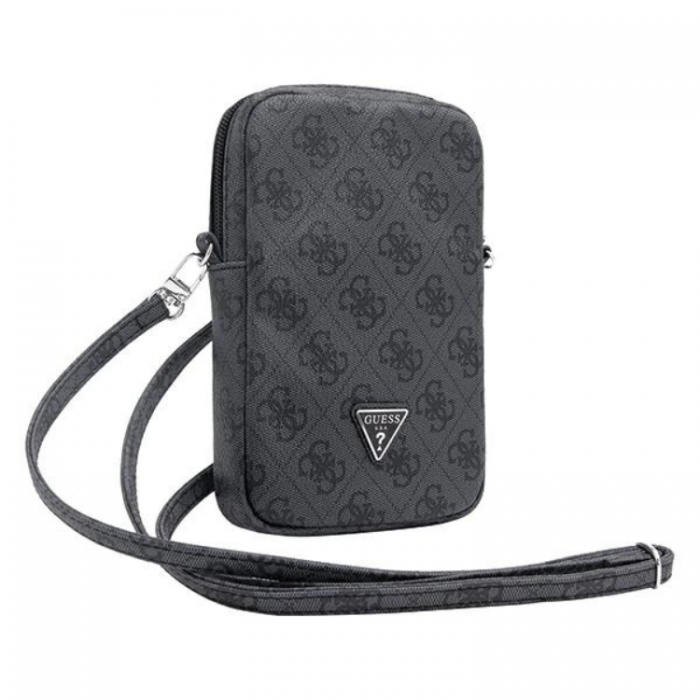 Guess - Guess Mobilvska Zip 4G Triangle - Svart