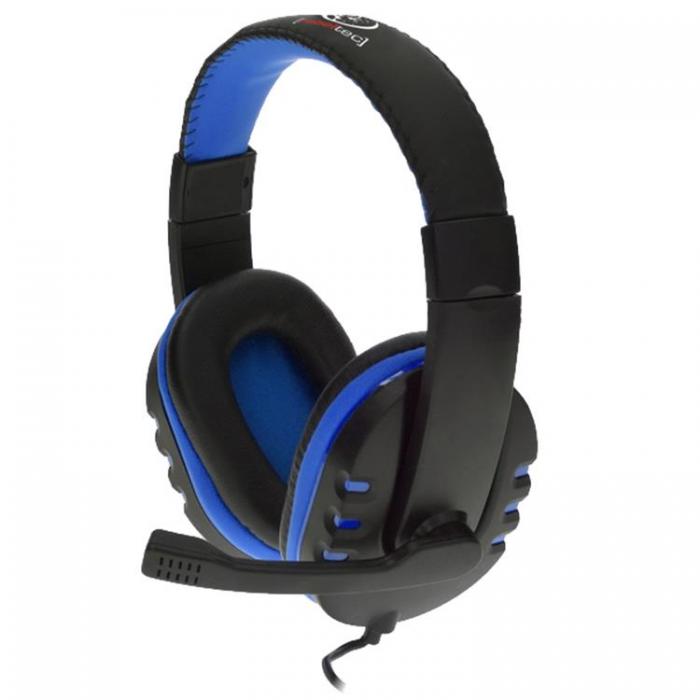 Rebeltec - Rebeltec Over-Ear Hrlurar Trdbundna med Mikrofon Revol - Svart