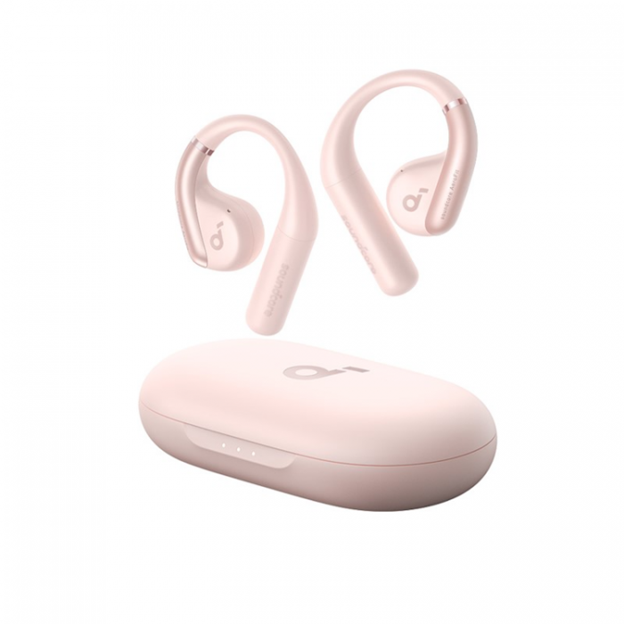 Anker - Anker TWS Bluetooth Hrlurar Aerofit Open Ear - Rosa