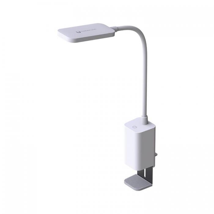 Forever Light - Forever Light Skrivbords LED-lampa KIRSTEN 6W PURE - Vit