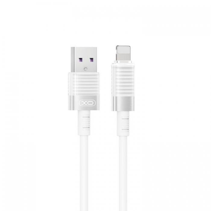 XO - XO USB-A Till Lightning Kabel 1m 6A NB282 - Vit