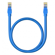 BASEUS - Baseus Cat 6 RJ-45 Ethernet-kabel 1000 Mb/s 0,5 m - blå