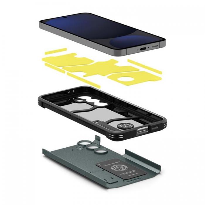 Spigen - Spigen Galaxy S24 FE Mobilskal Tough Armor - Abyys Grn