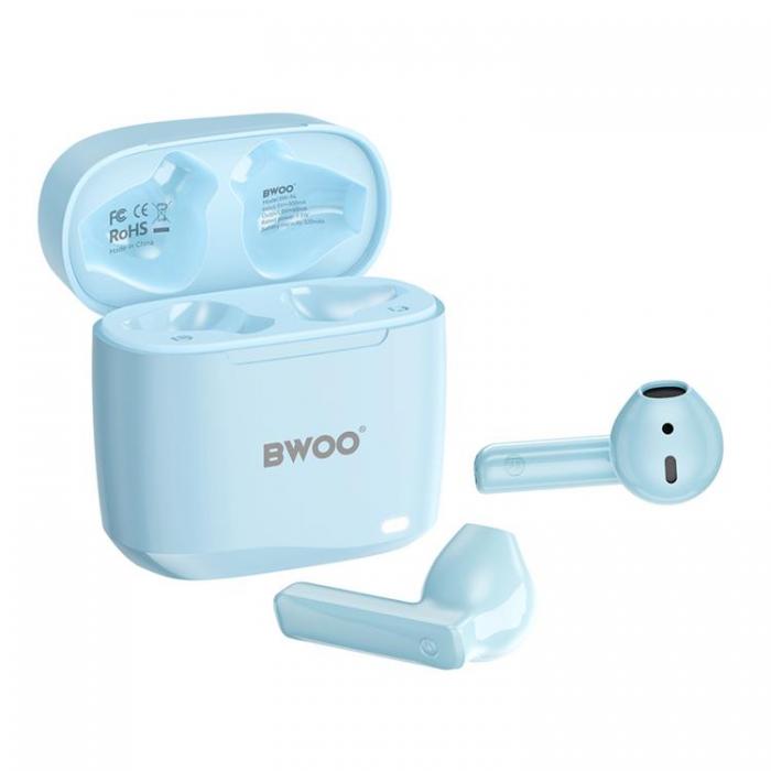 BWOO - BWOO TWS In-Ear Hrlurar Trdlsa Bluetooth BW94 - Bl