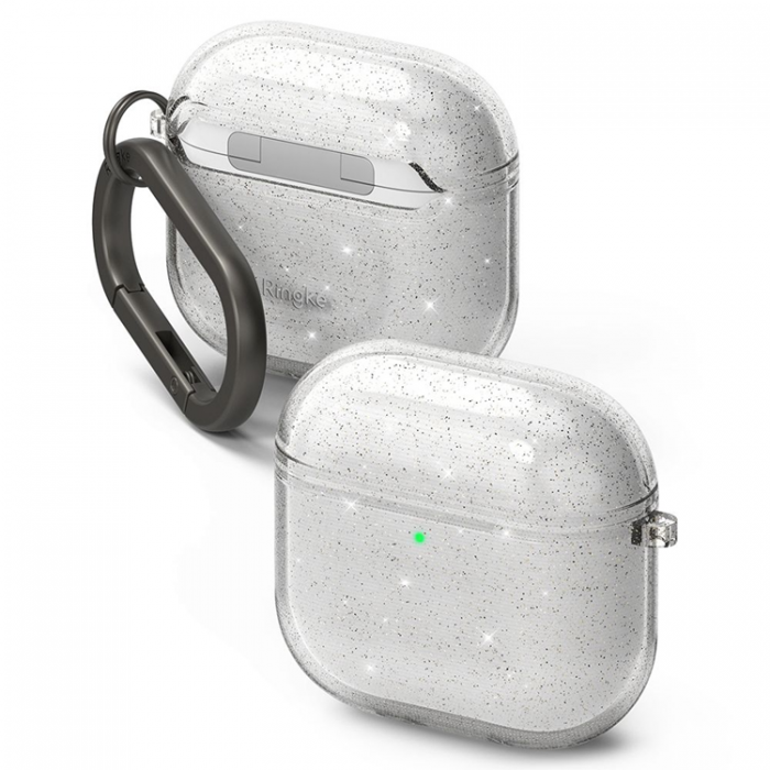 Ringke - Ringke Airpods 4 Skal Air - Glitter Clear