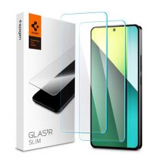 Spigen - [2-Pack] Spigen Xiaomi Redmi Note 13 Pro 5G Härdat Glas Skärmskydd TR Slim