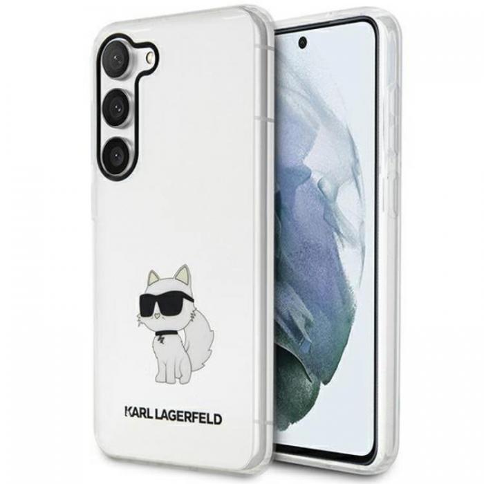 KARL LAGERFELD - Karl Lagerfeld Galaxy S23 Plus Mobilskal Ikonik Choupette - Clear