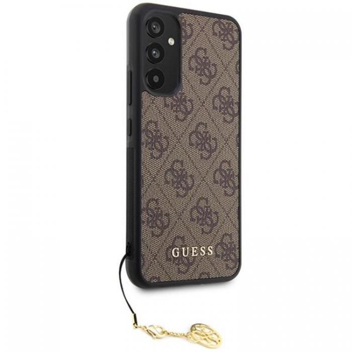 Guess - Guess Galaxy A34 5G Mobilskal Charms Collection - Brun