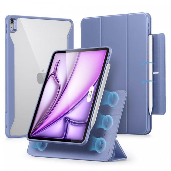 ESR - ESR iPad Air 13 (2024) Fodral Rebound Hybrid - Lavender