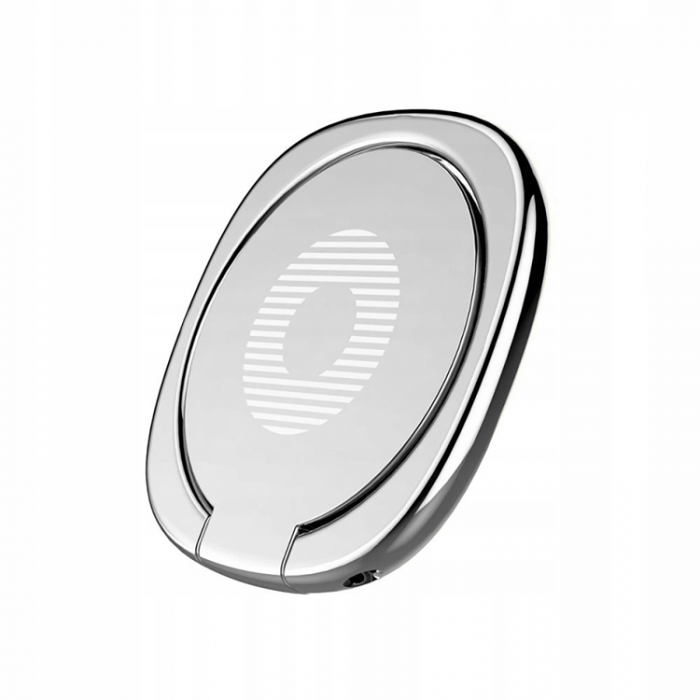 BASEUS - Baseus Privity Ringhllare/Ring med Stativfunktion - Silver