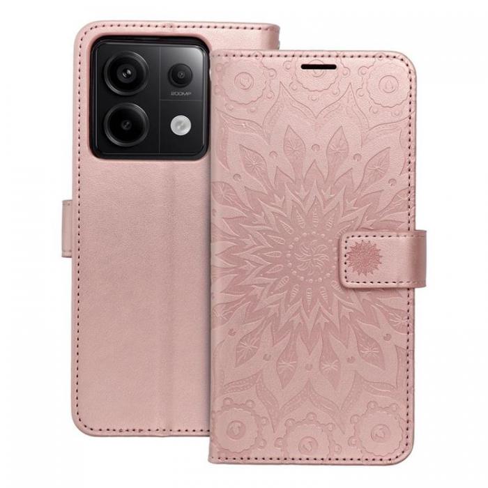 OEM - Xiaomi Redmi Note 13 Pro 5G Plnboksfodral Mezzo - Rose Guld