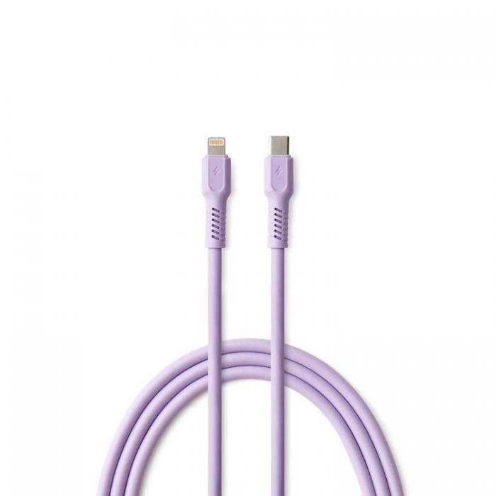 Colorum - Colorum USB-C till Lightning Kabel 1.8m 2.4A - Lavendel