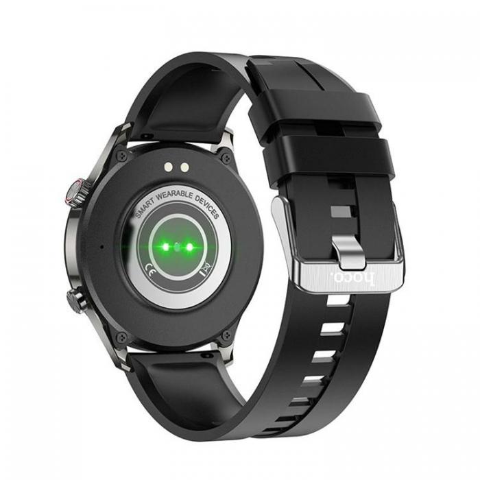 Hoco - Hoco Smart Watch med samtalsfunktion Y7 Pro - metallgr