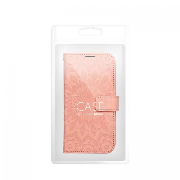 A-One Brand - iPhone 16 Plnboksfodral Mezzo Mandala - Peach Fuzz