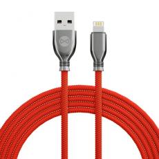 Forever - Forever Tornado USB-A till Lightning kabel 1m 3A - Röd