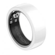 Riversong - Riversong Smart Ring Trinity- Storlek (18mm) - Vit