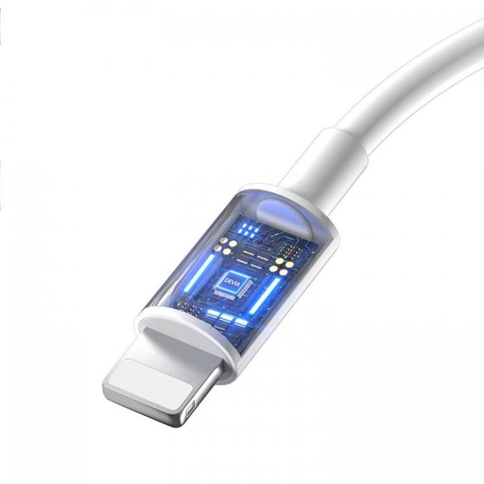 Devia - Devia USB-C till Lightning kabel 27W 2m 3A EC146 PD Smart