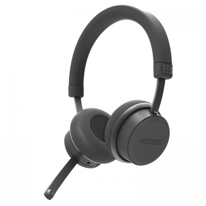 Koss - KOSS Headset CS340iBT Qz Over-Ear Mic Remote - Svart