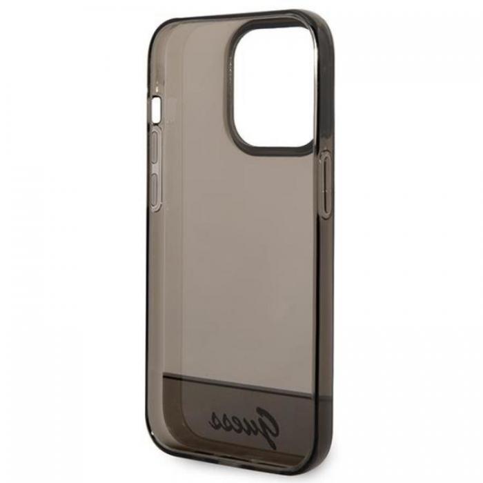 Guess - GUESS iPhone 14 Pro Max Skal Translucent - Svart