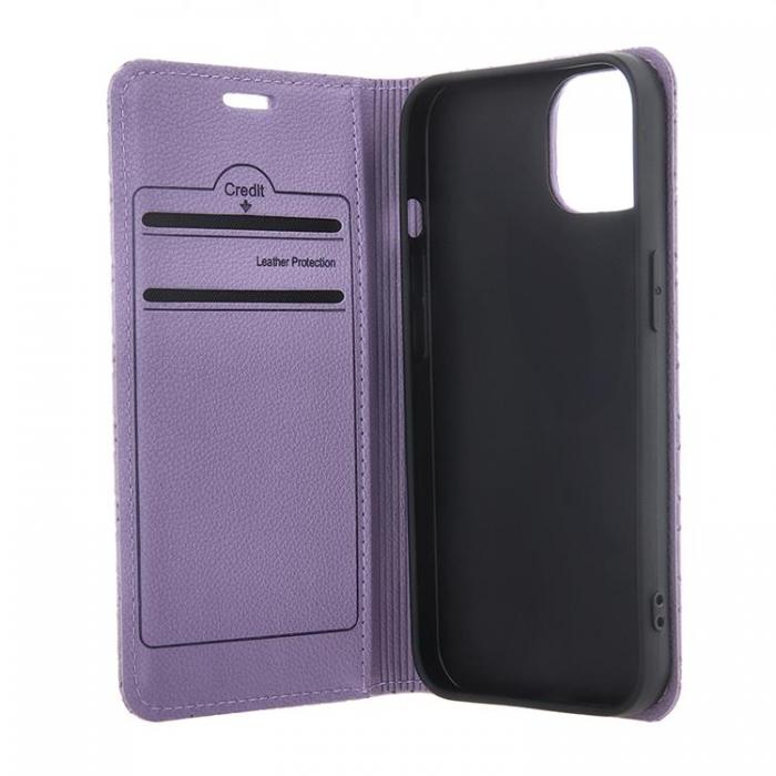 A-One Brand - iPhone 16 Plus Plnboksfodral Smart Caro - Lila