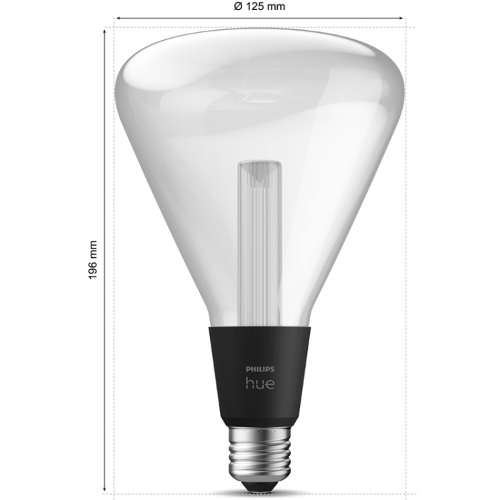 Philips - Philips Hue Lightguide Triangle E27 White and Color Ambiance