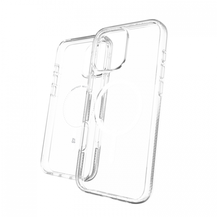 Zagg - Zagg iPhone 16 Pro Mobilskal MagSafe Crystal Palace - Clear