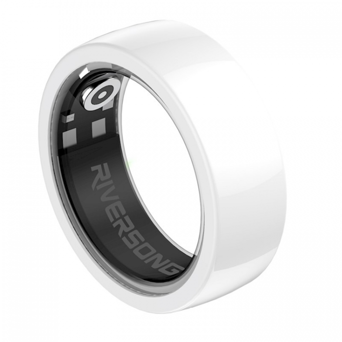 Riversong - Riversong Smart Ring Trinity- Storlek (18mm)-Vit