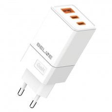 Beline - Beline Väggladdare 2x USB-C Till USB-A - Vit