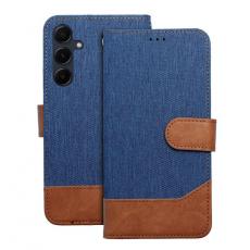 A-One Brand - Galaxy S25 Plus Plånboksfodral Jeans - Blå