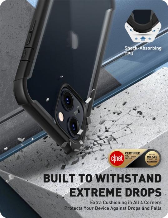 SupCase - SupCase iPhone 14 Plus Skal IBLSN Ares - Svart