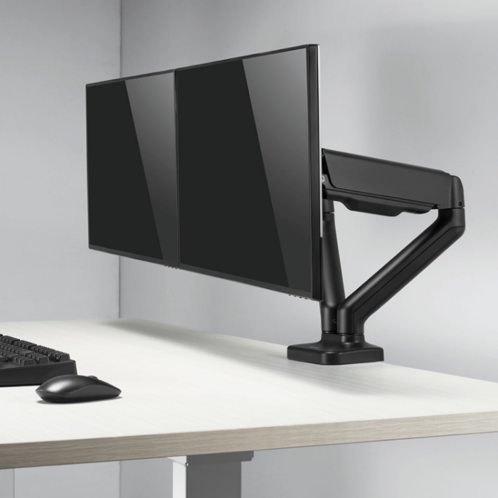 LogiLink - LogiLink Monitor arm dubbel med fjder 17