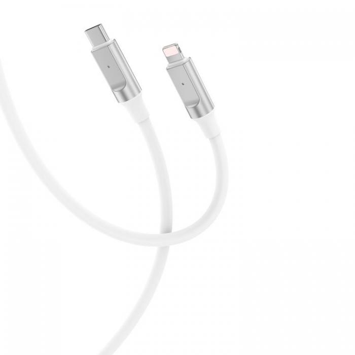 XO - XO USB-C till Lightning kabel 27W 1m NB-Q252A - Vit