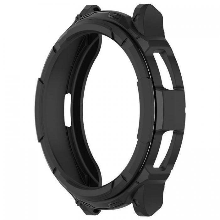 A-One Brand - Galaxy Watch 6 Classic (43mm) Skal TPU med Bezel Ring - Svart