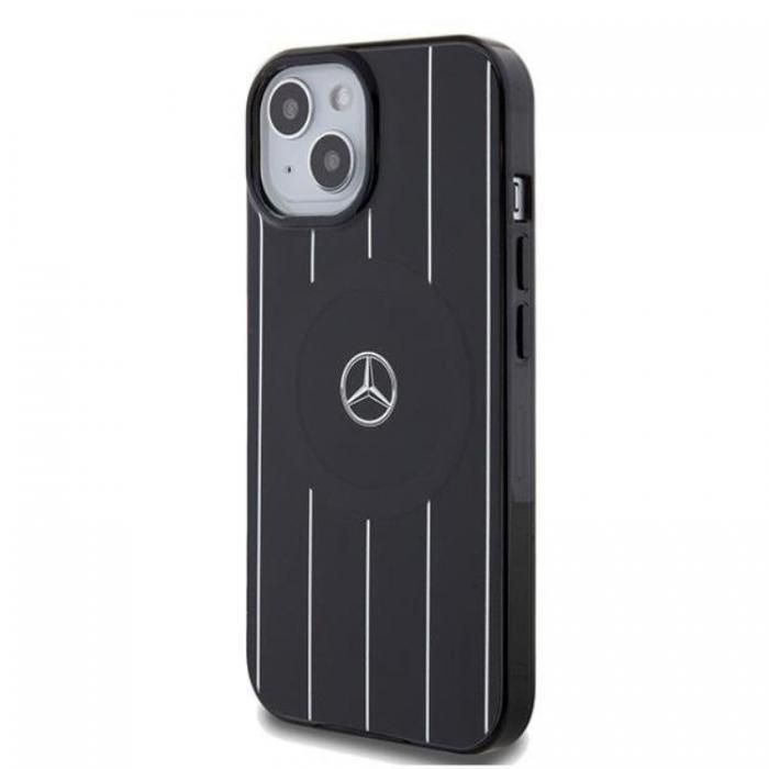 Mercedes - Mercedes iPhone 15 Mobilskal MagSafe Double Layer Crossed Lines