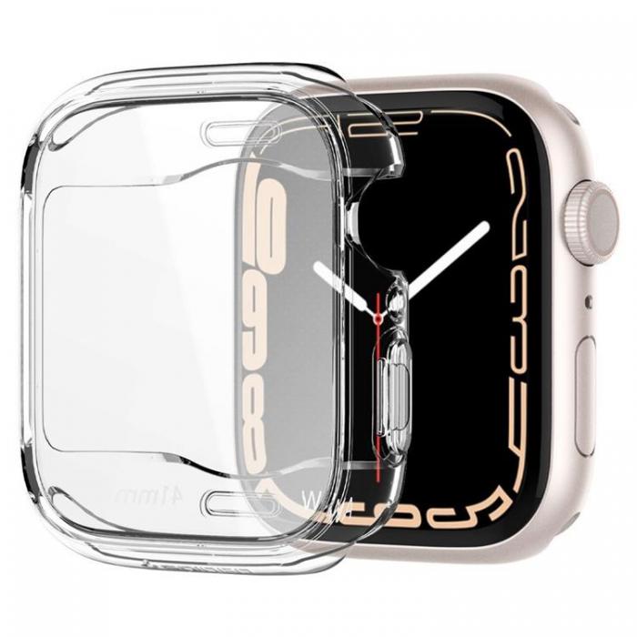 Spigen - Spigen Apple Watch 7/8/9 (41mm) Skal Ultra Hybrid - Clear