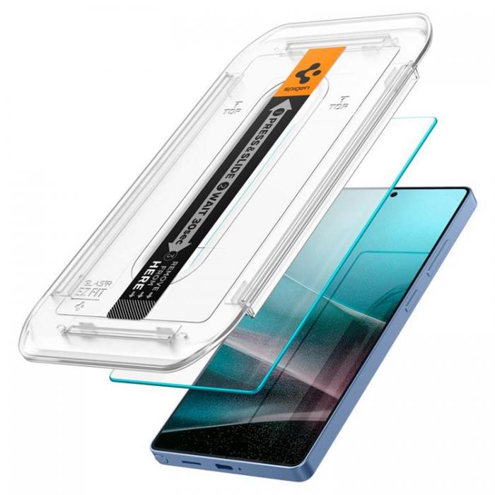 Spigen - [2-Pack] Spigen Galaxy S25 Ultra Hrdat glas Skrmskydd EZ Fit