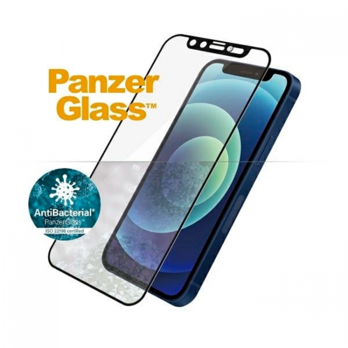 PanzerGlass - PanzerGlass iPhone 12 Pro Max Hrdat Glas Skrmskydd Microfracture Super Plus