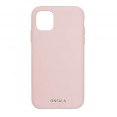 Onsala - ONSALA Mobilskal Silikon Sand Pink iPhone 11 Pro