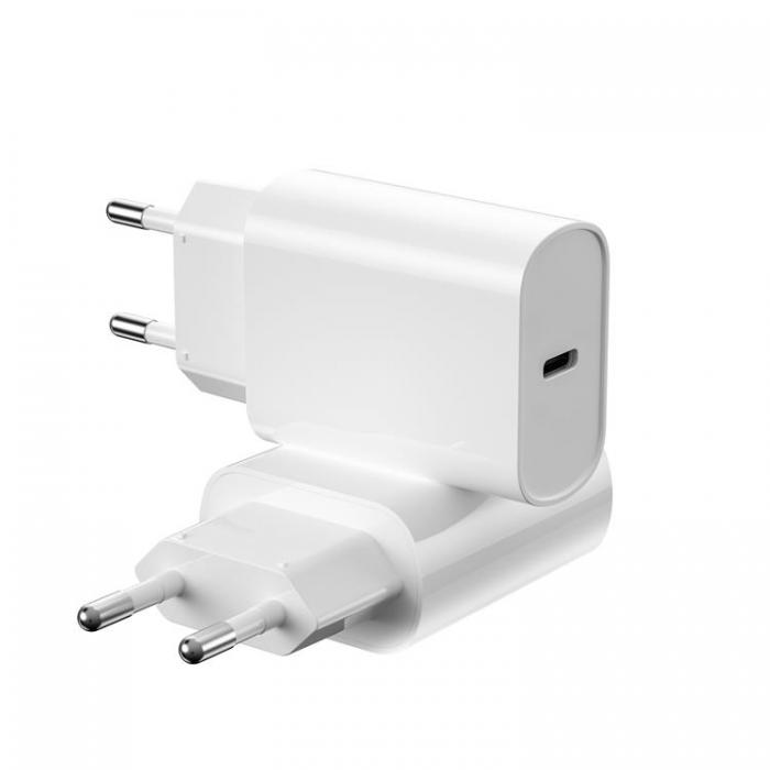 WIWU - WIWU Snabbladdare 20W USB-C Wi-U001 PD - Vit