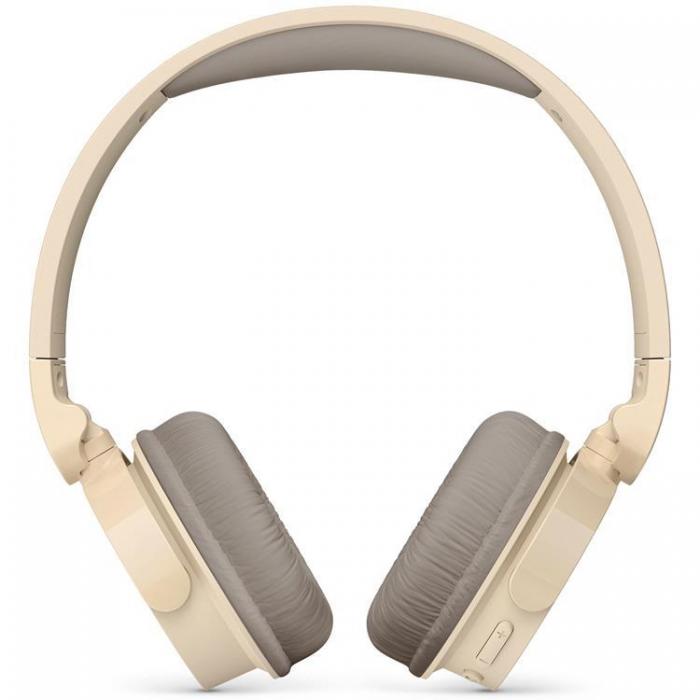 Philips - PHILIPS Trdlsa On-Ear Hrlurar,25h Speltid - Beige