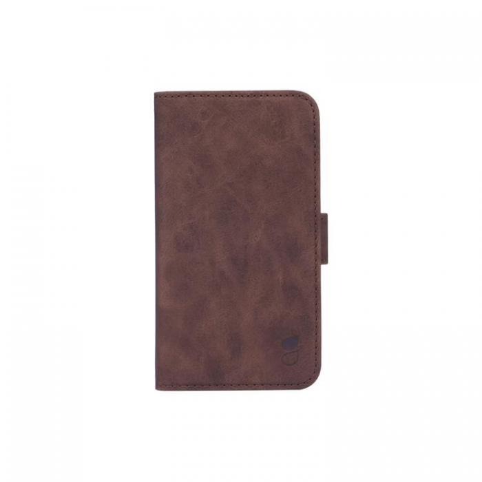 GEAR - GEAR Mobilfodral Nubuck PU iPhone 11 Pro - Brun