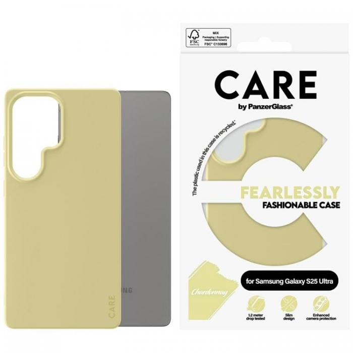 PanzerGlass - CARE By PanzerGlass Galaxy S25 Ultra Mobilskal Fashion - Chardonnay