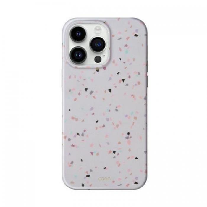 UNIQ - Uniq iPhone 14 Pro Skal Coehl Terrazzo - Sand