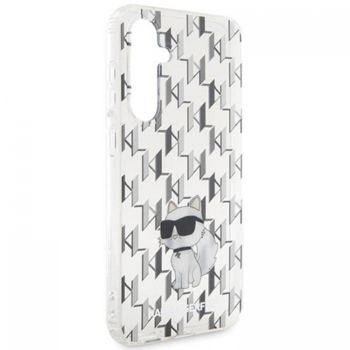 Guess - Karl Lagerfeld Galaxy S23 FE Mobilskal Monogram Choupette - Transaprent