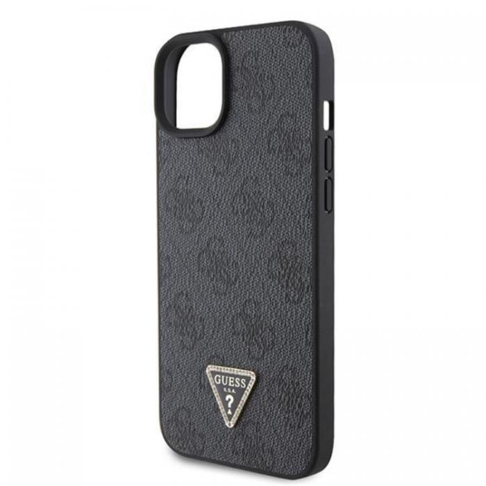 Guess - Guess iPhone 15 Mobilskal Diamond Triangle - Svart