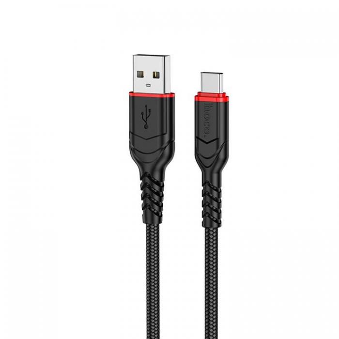 Hoco - Hoco USB-A till Micro-USB 3A 3m Kabel X59 - Svart