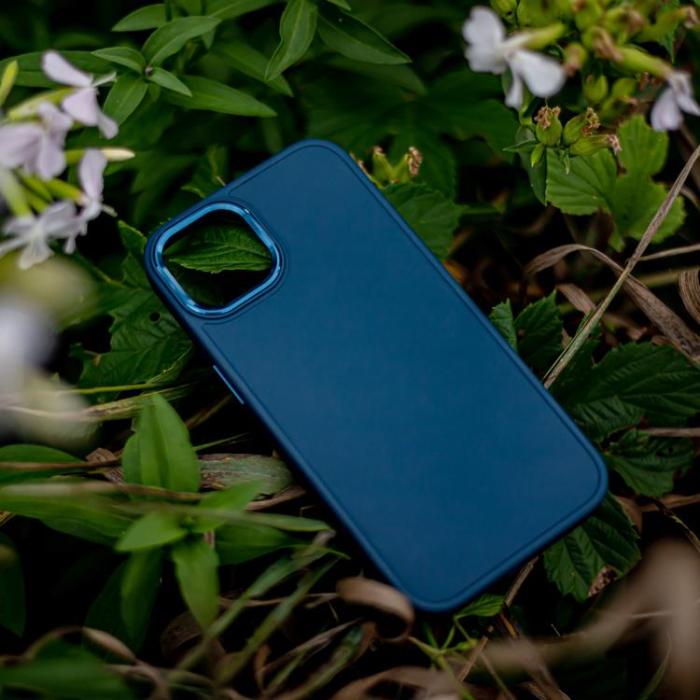 A-One Brand - iPhone 16 Pro Max Mobilskal Satin - Mörkblå