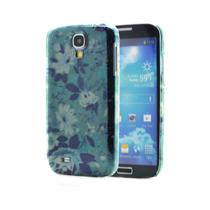 A-One Brand - Baksidesskal till Samsung Galaxy S4 i9500 - Blomster Trädgård